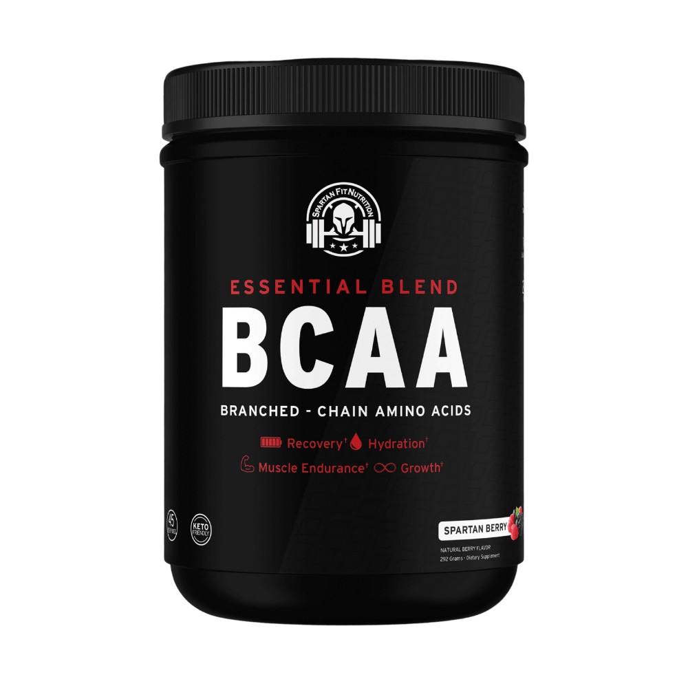 Spartan Fit Nutrition Supplement Essential BCAA&#39;s | Hydration &amp; Recovery for movement muscle mood and motivation