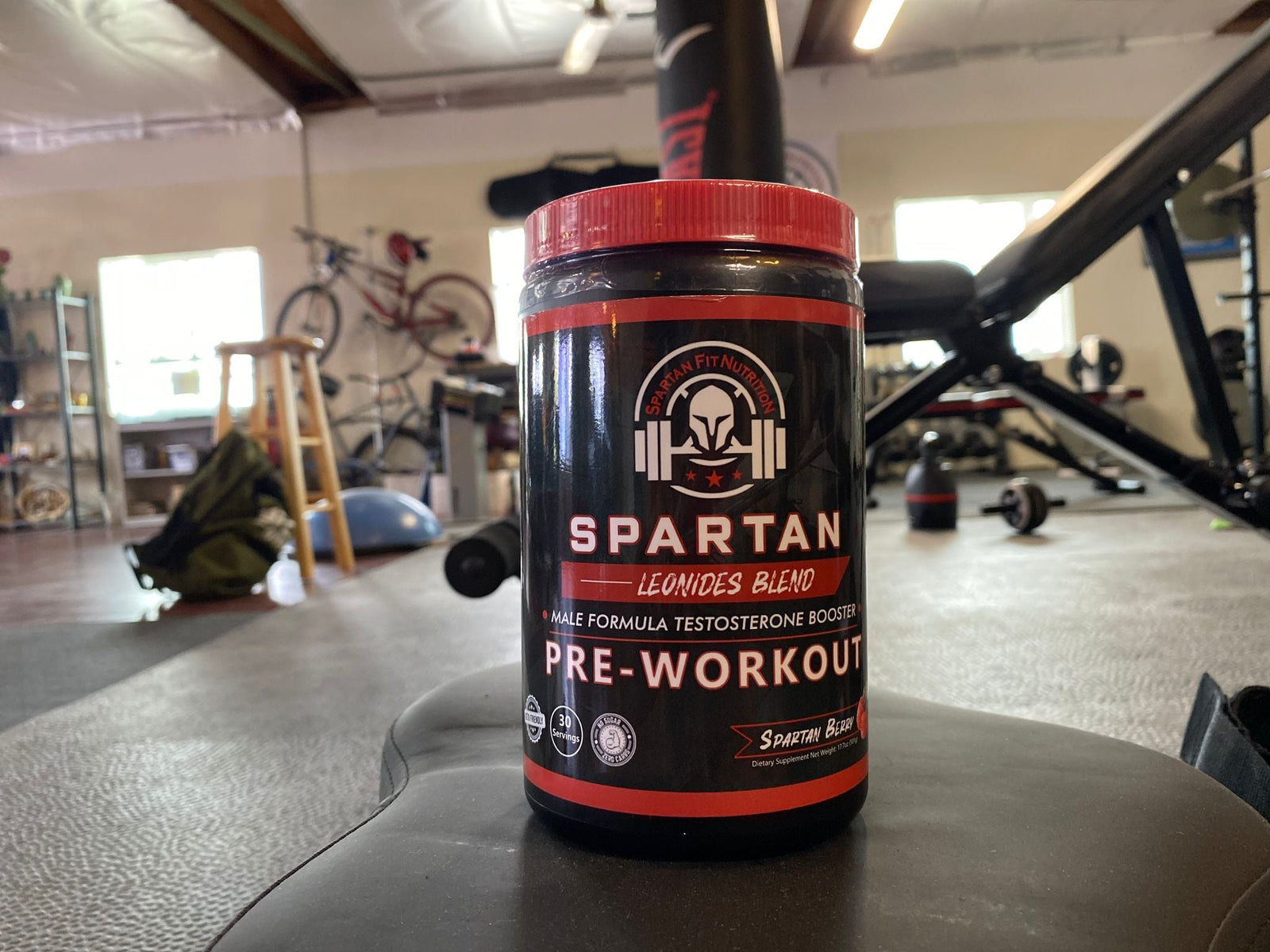No-crash formula pre-workout by Spartan Fit Nutrition