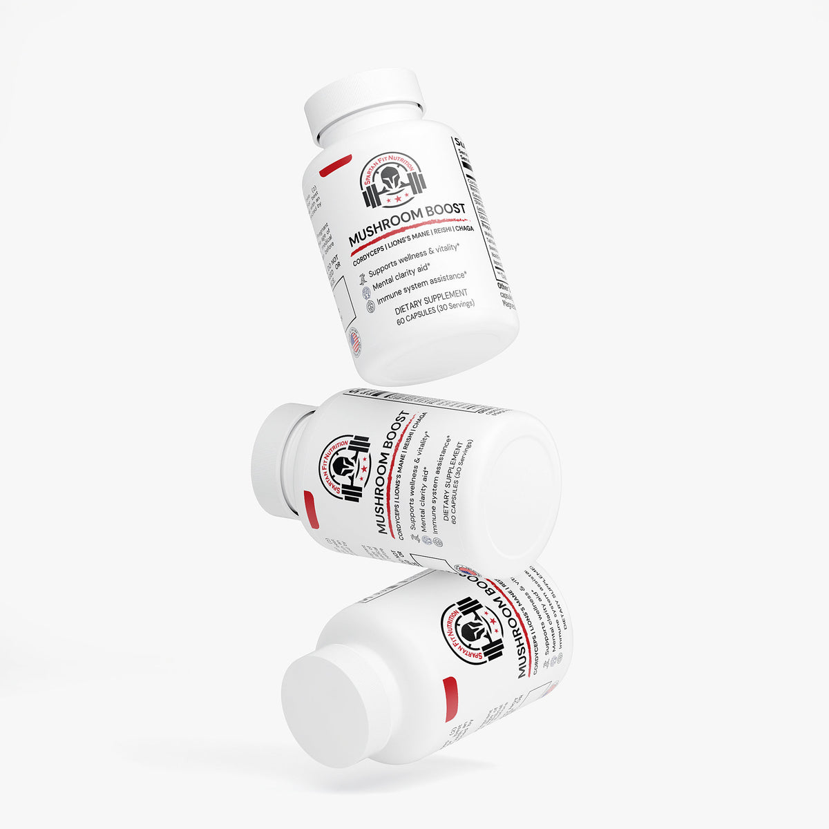 Mushroom Boost | Ultimate Mushroom 10-in-1 Complex | Mushroom Boost | Lion&#39;s Mane | Chaga | Reishi