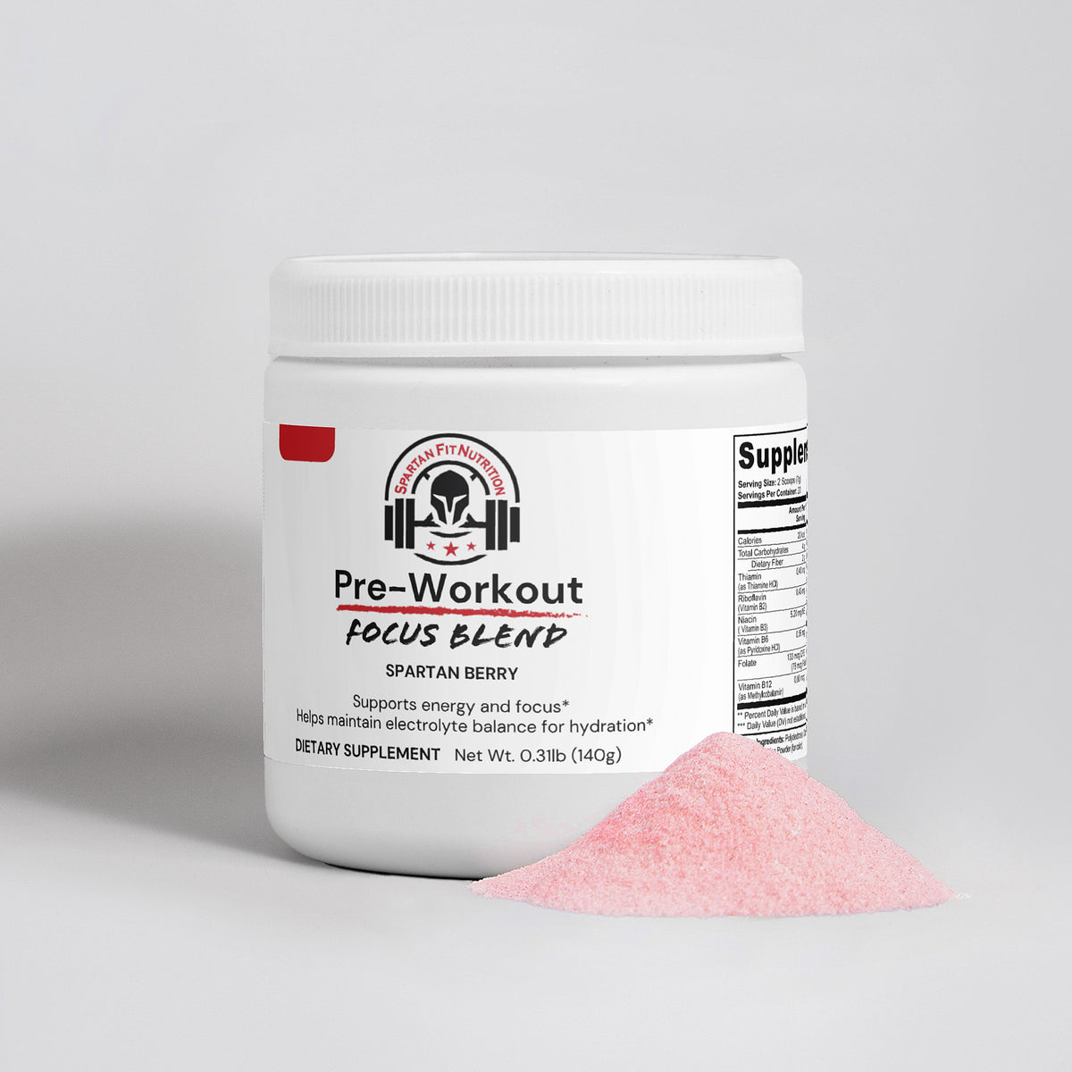 Pre-Workout - Focus Blend - Energy - Focus - Hydration