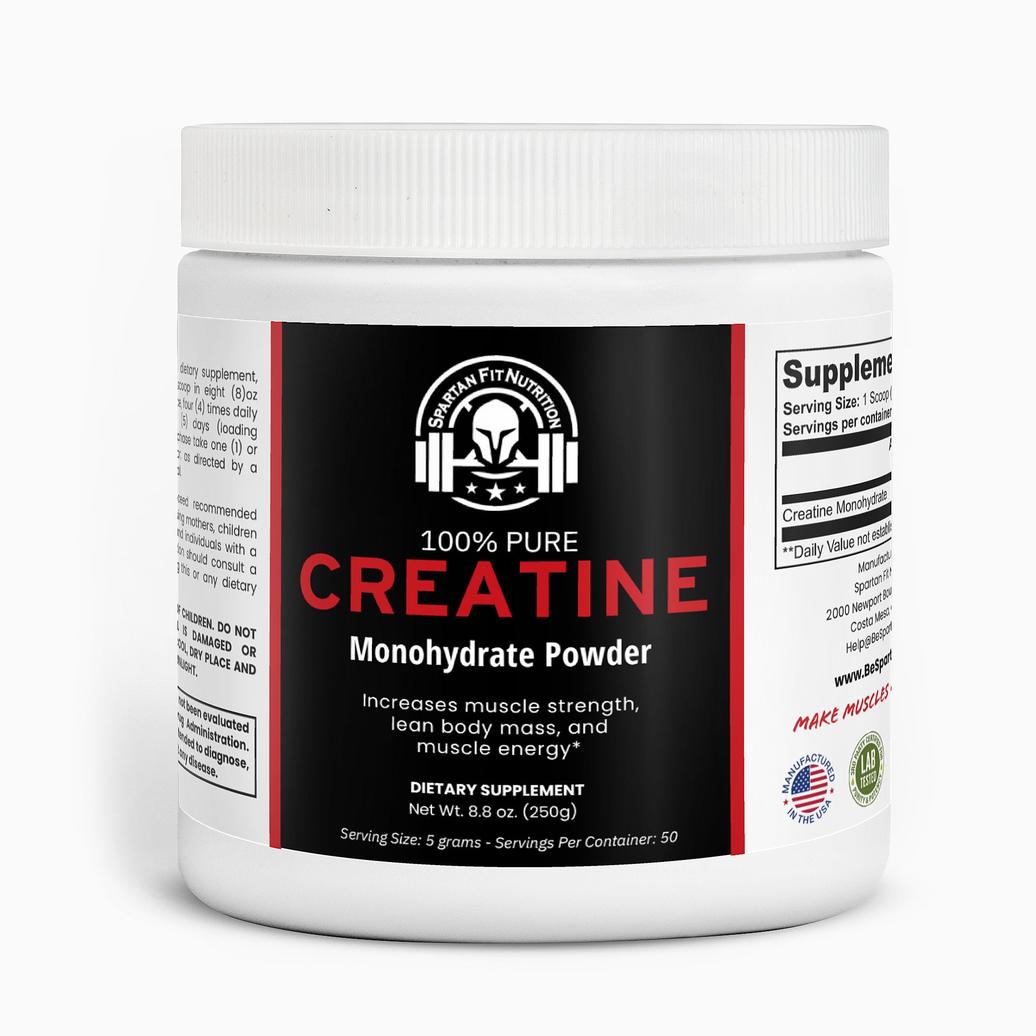 Spartan Fit Nutrition | Increase Energy ~ Build Lean Muscle ~ Burn Fat