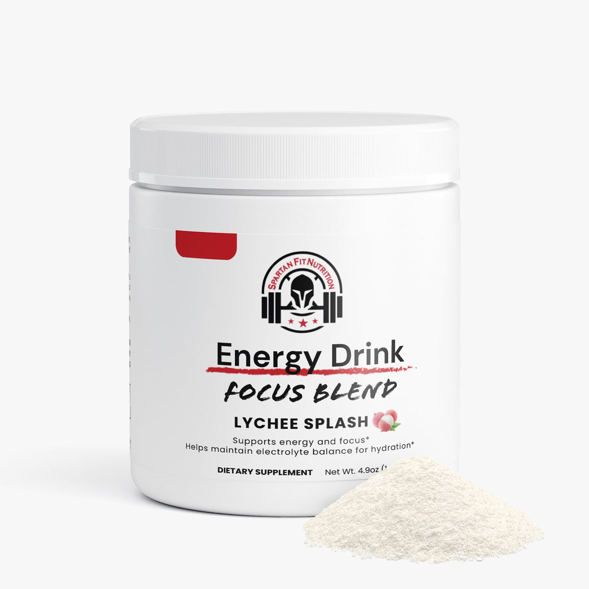 Energy and Focus Drink | Lychee Splash Energy Drink Powder