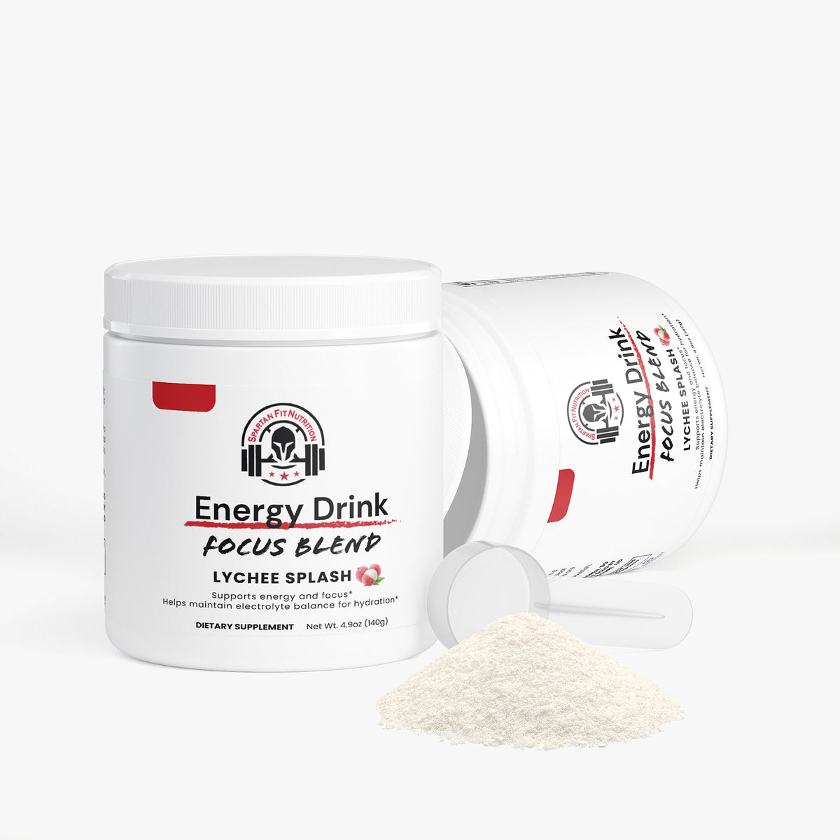 Energy and Focus Drink | Lychee Splash Energy Drink Powder