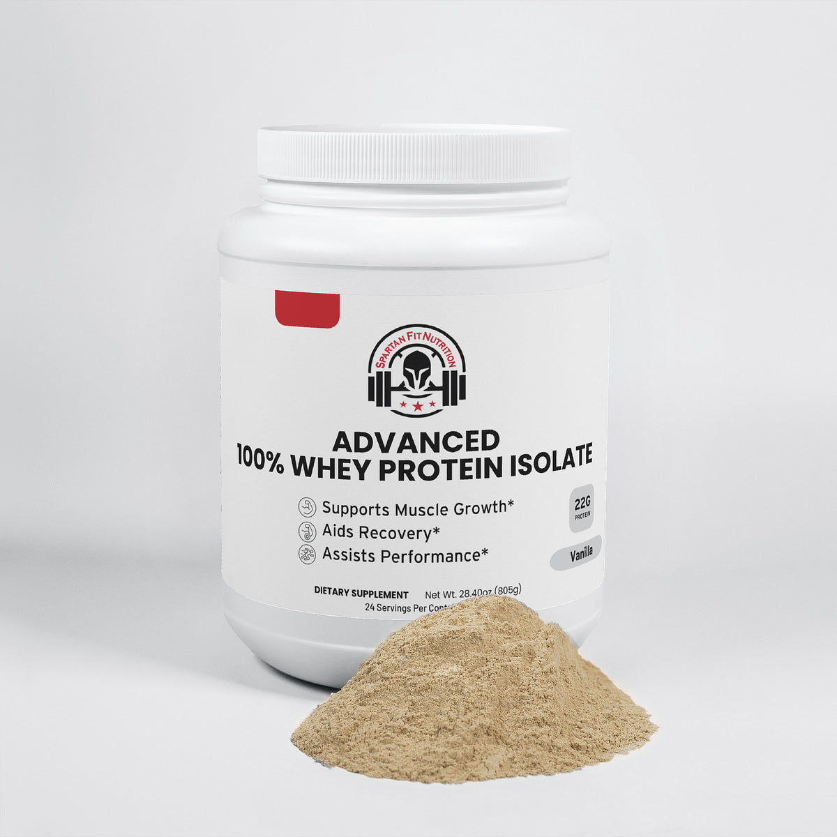 Advanced 100% Whey Protein Isolate (Vanilla)