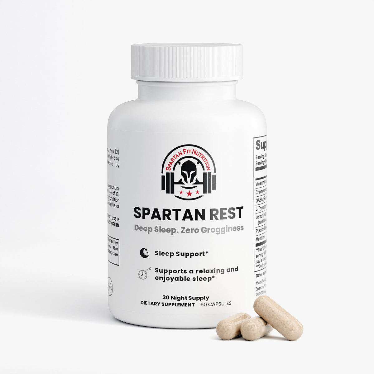 Spartan Rest ~ Nighttime Recovery Sleep Aid