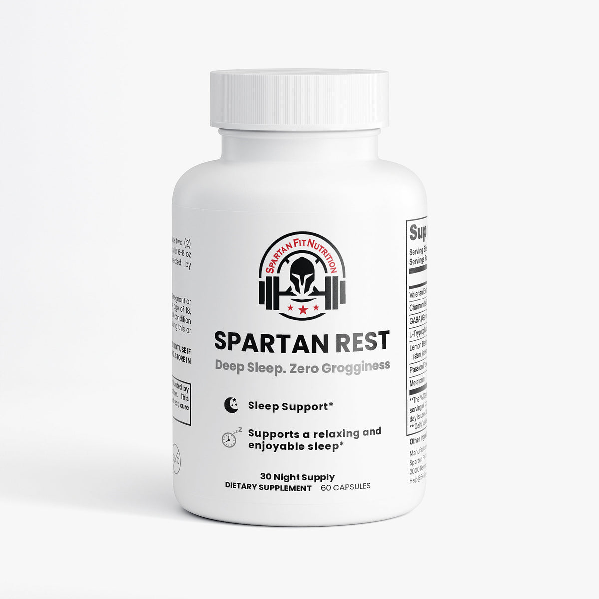 Spartan Rest ~ Nighttime Recovery Sleep Aid
