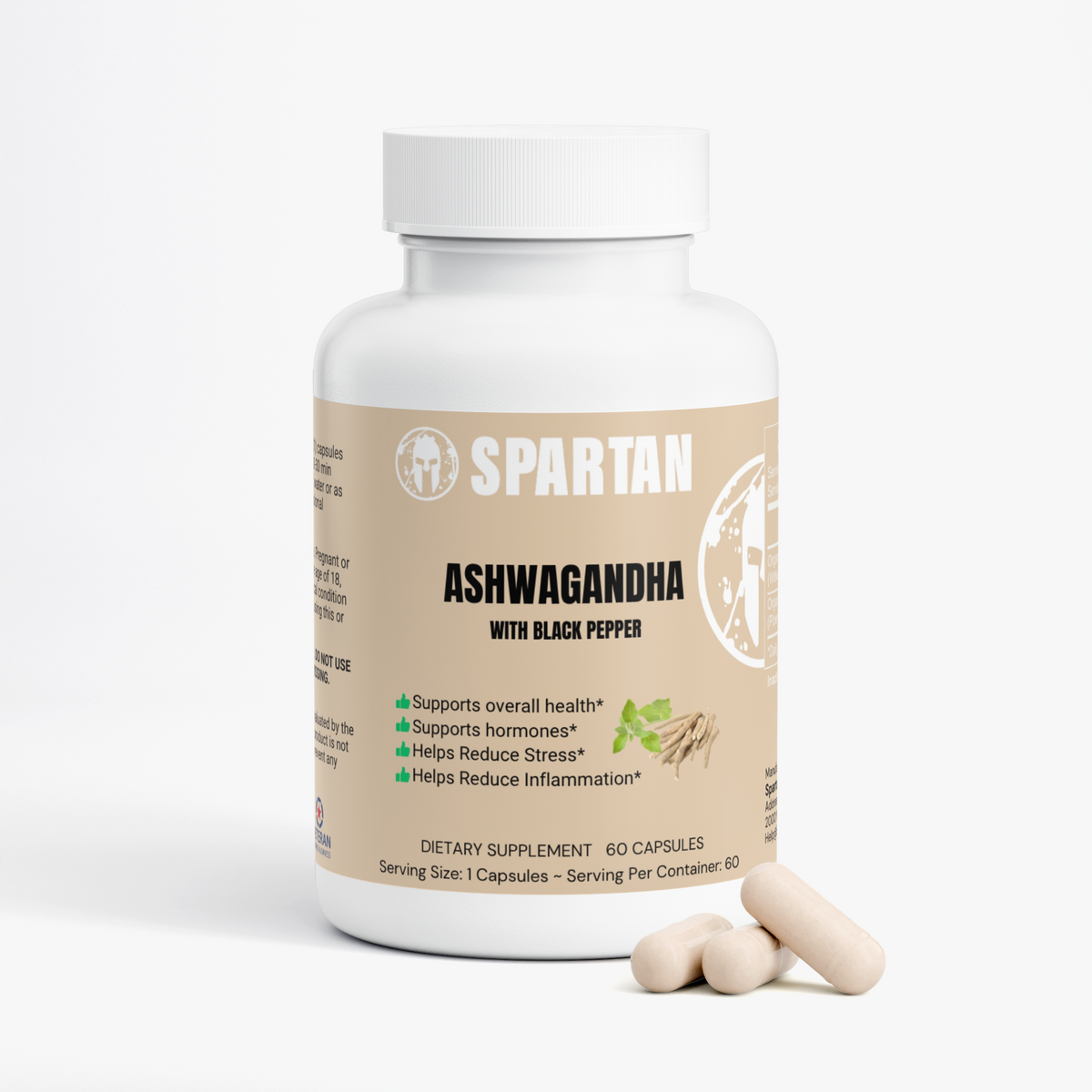 Ashwagandha (Organic) | Improve Mood* | Reduce Anxiety*