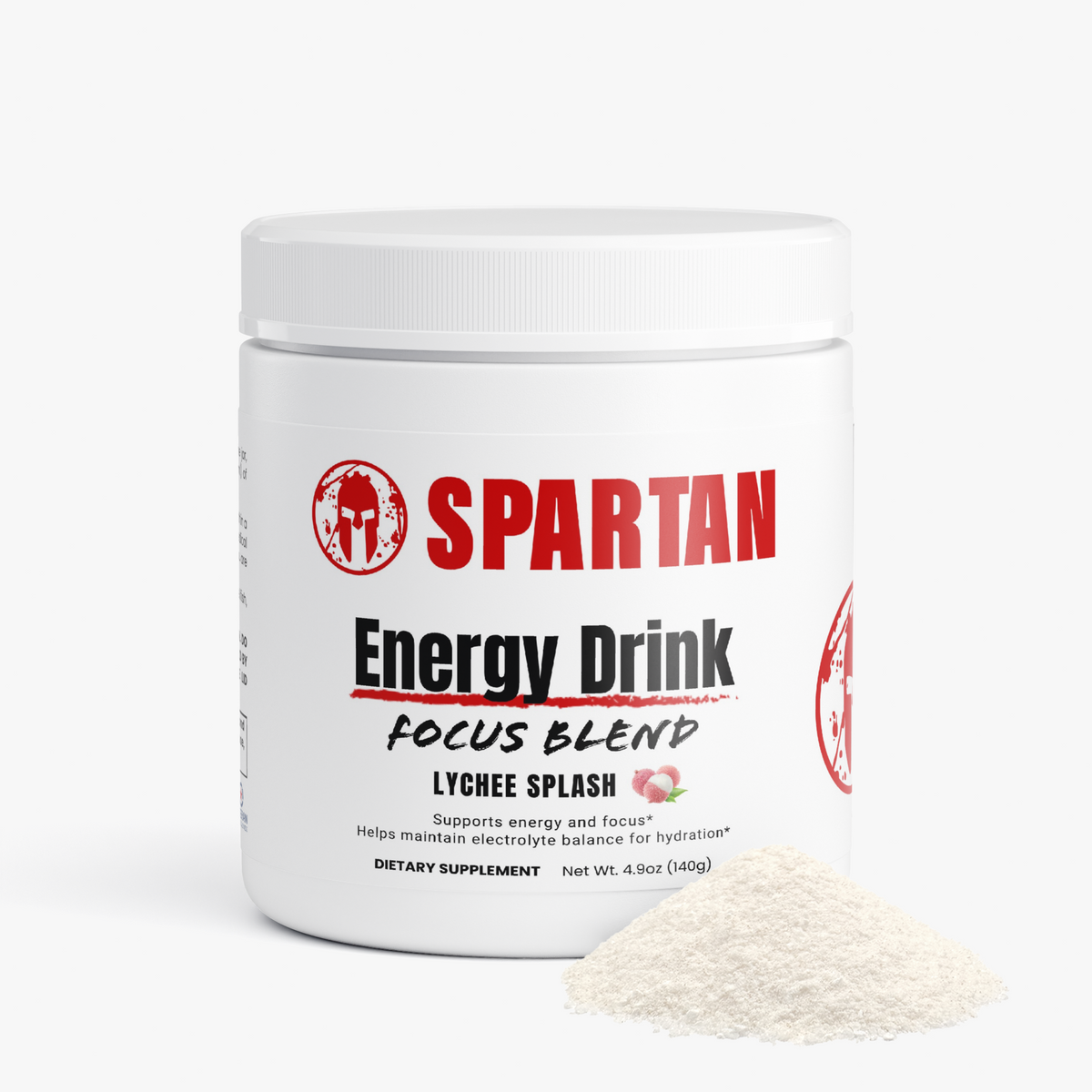 Energy and Focus Drink | Lychee Splash Energy Drink Powder