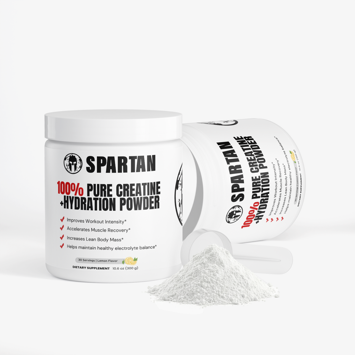 Spartan Muscle-Guard Hydration: Creatine +Hydration Powder