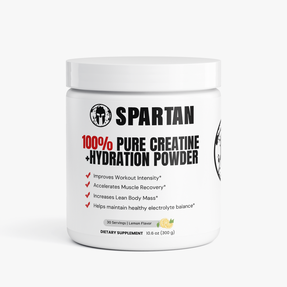 Spartan Muscle-Guard Hydration: Creatine +Hydration Powder