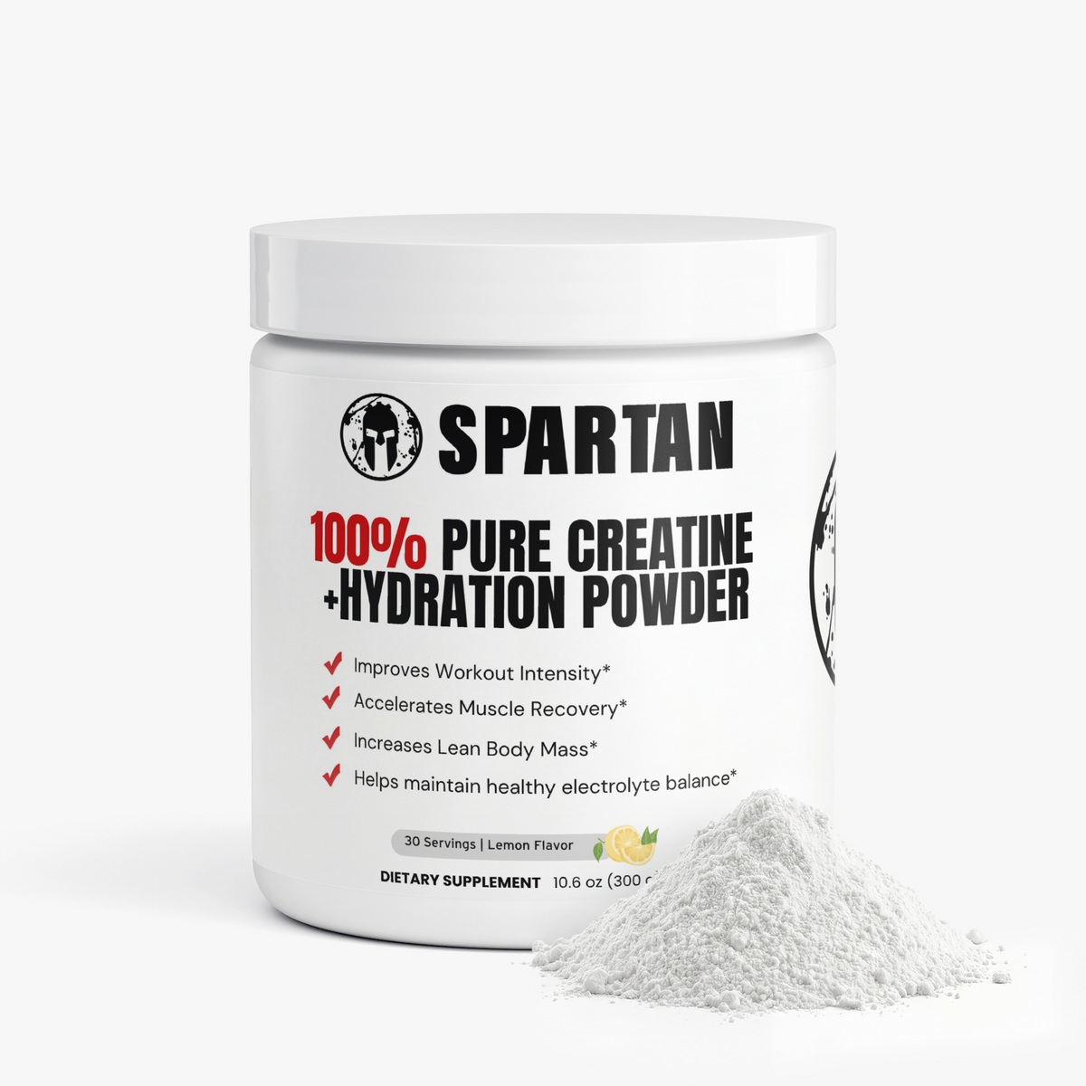 Spartan Muscle-Guard Hydration: Creatine +Hydration Powder