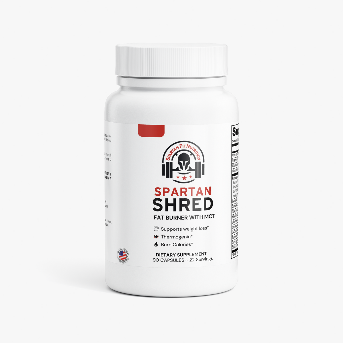 Spartan Shred | Fat Burner with MCT |  Advanced Fat-Loss Thermogenic