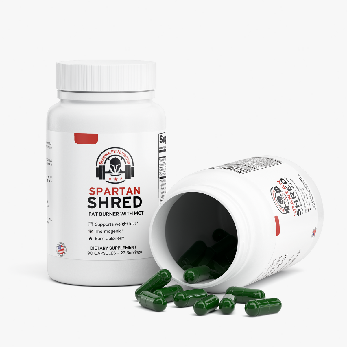 Spartan Shred | Fat Burner with MCT |  Advanced Fat-Loss Thermogenic