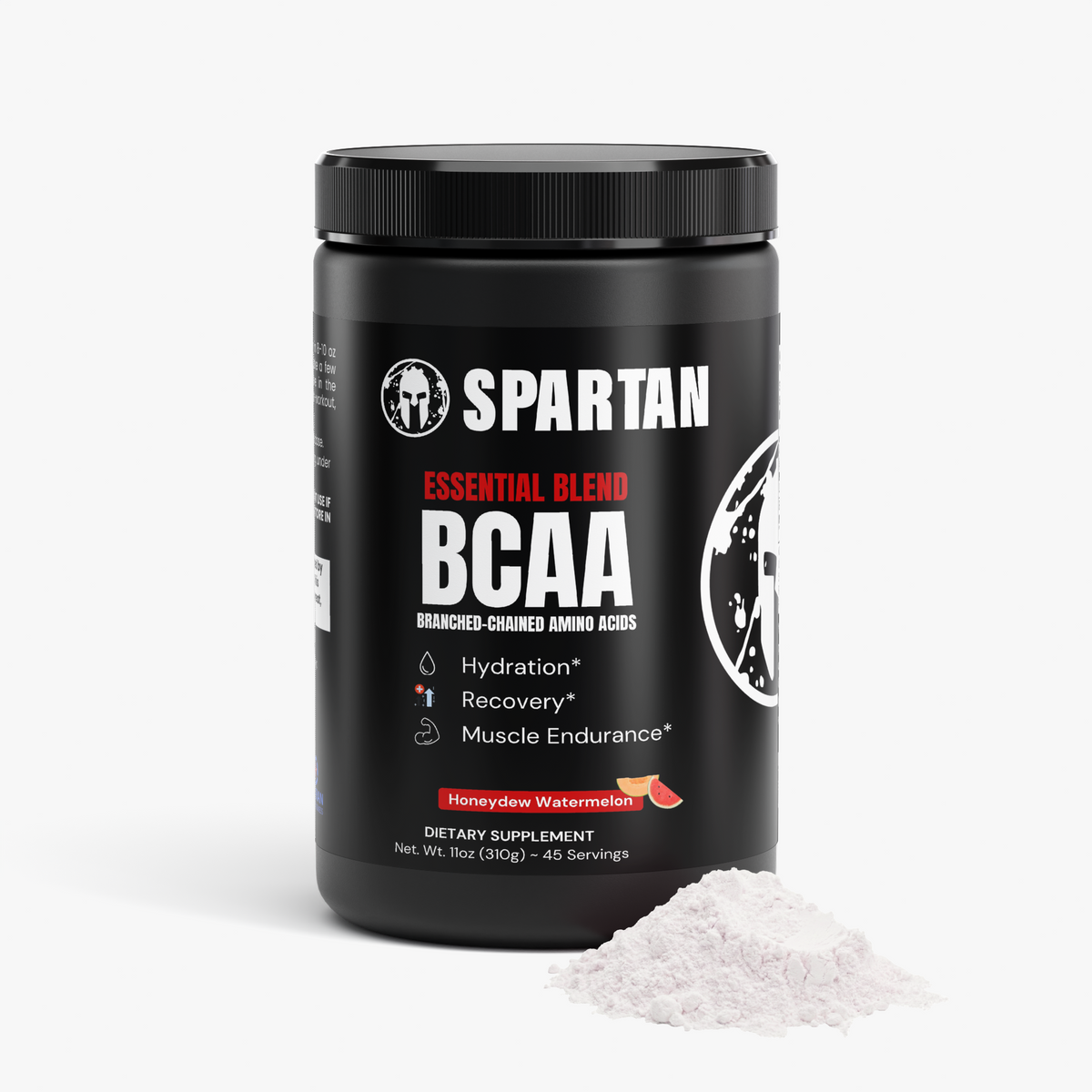 Spartan Essential BCAA's | Hydration & Recovery (Honeydew/Watermelon)