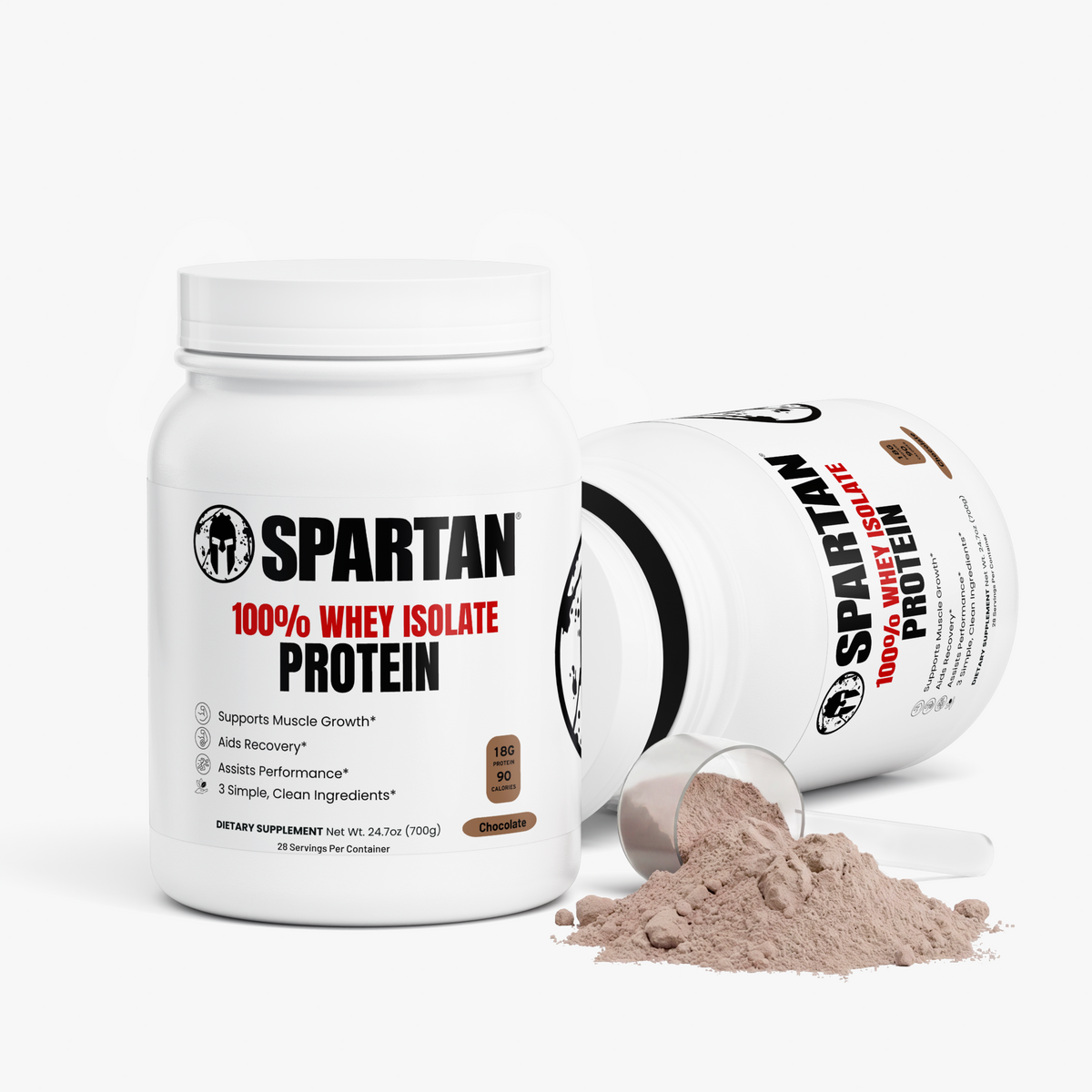 Spartan 100% Whey Protein Isolate (Chocolate)