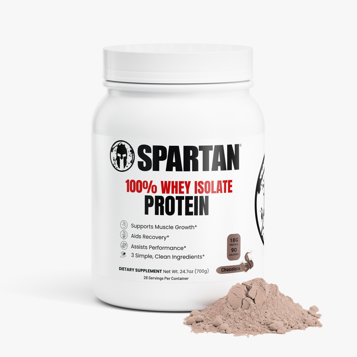Spartan 100% Whey Protein Isolate (Chocolate)