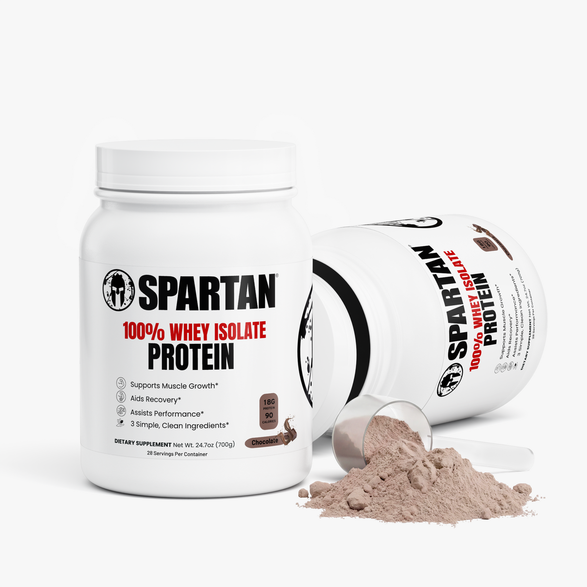 Spartan 100% Whey Protein Isolate (Chocolate)