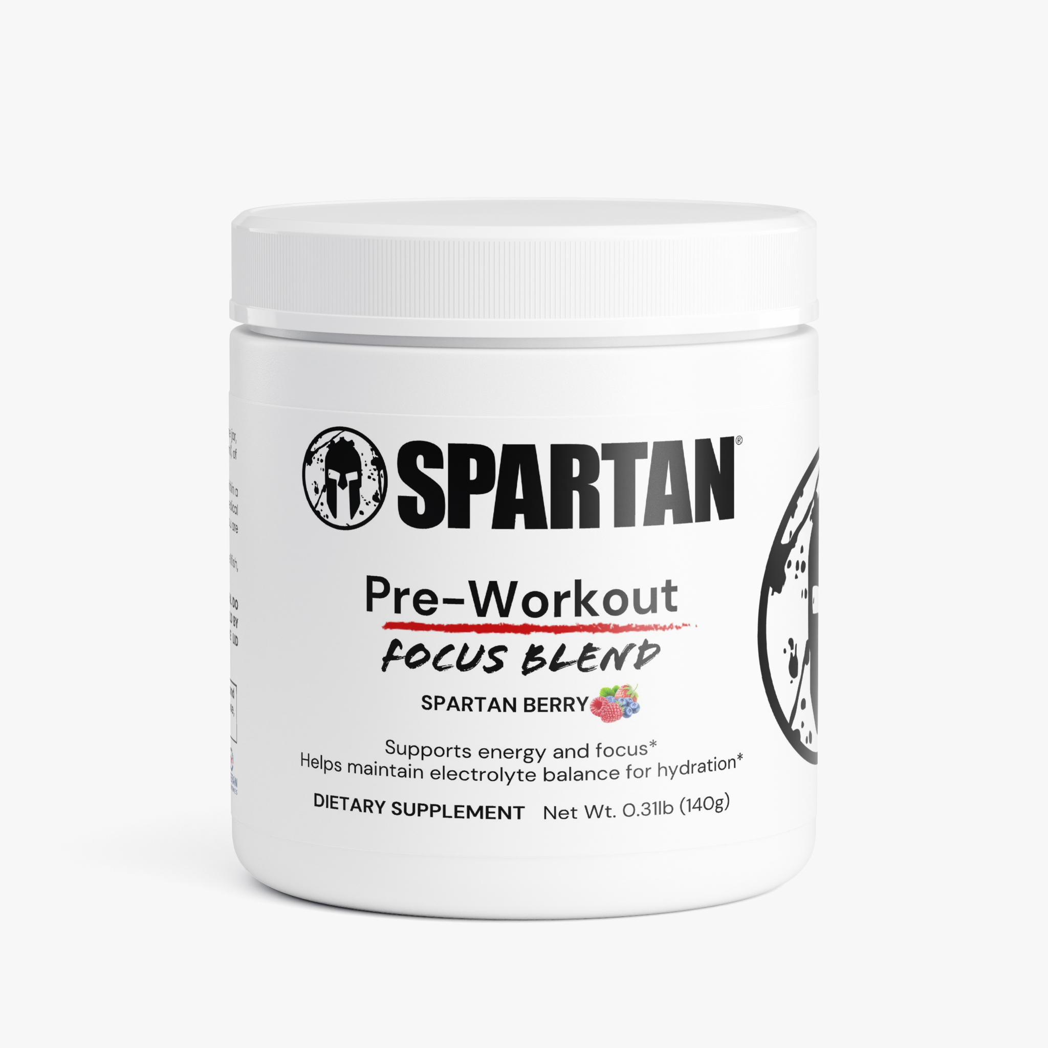Spartan Pre-Workout (Mid-Stim Energy and Focus Blend)