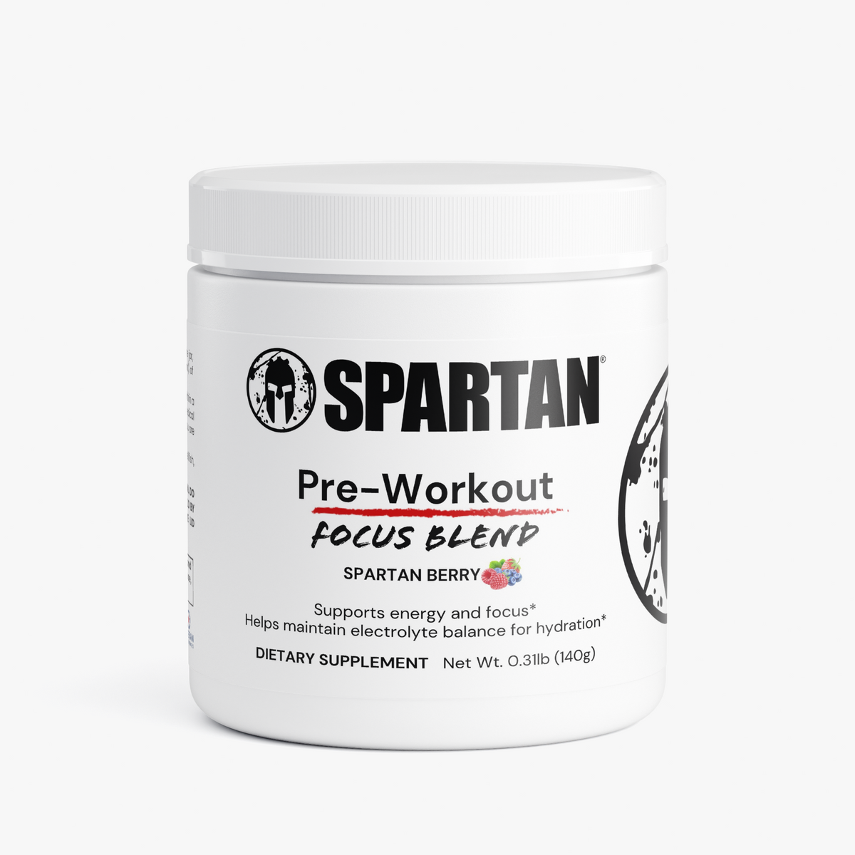 Spartan Pre-Workout (Mid-Stim Energy and Focus Blend)