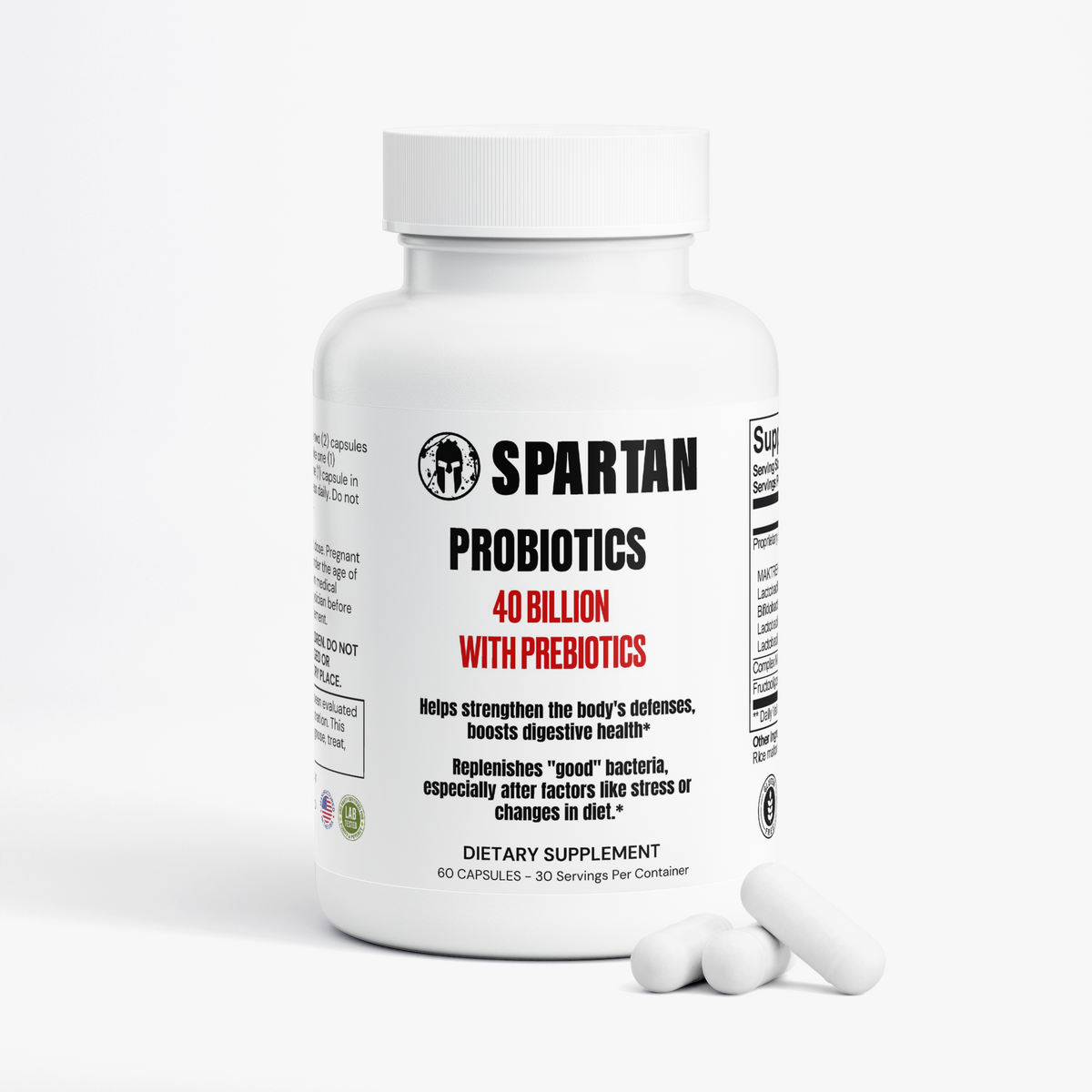 Probiotic 40 Billion with Prebiotics