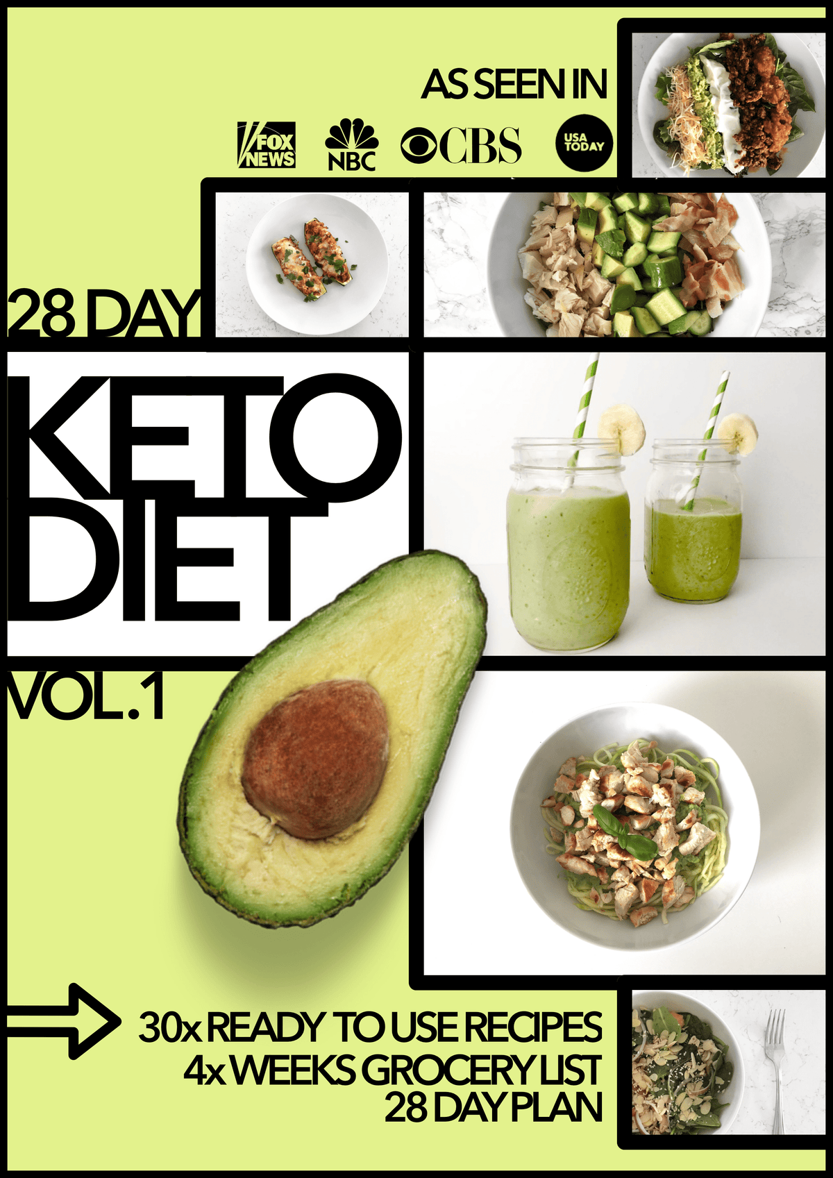 Spartan Fit Nutrition 28 Day Keto Diet Vol. 1 for movement muscle mood and motivation