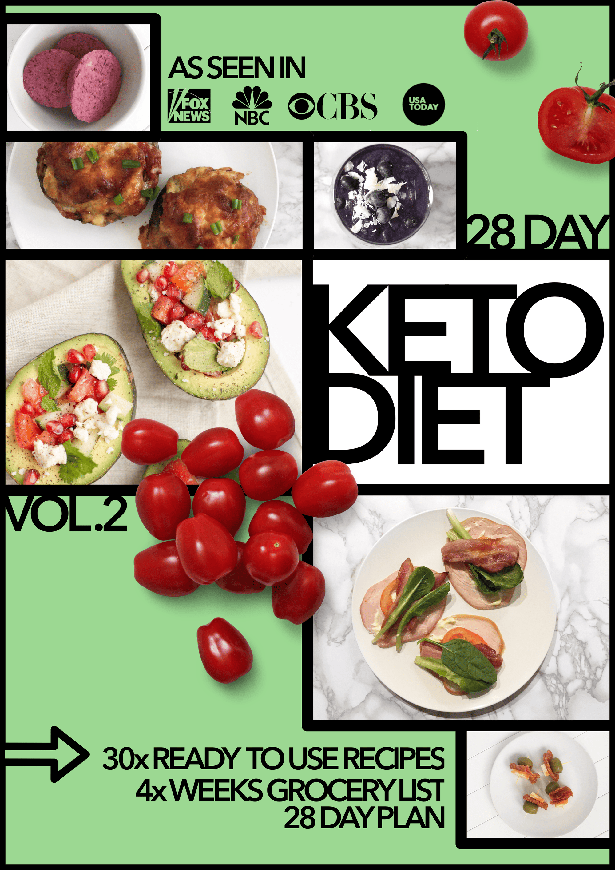 Spartan Fit Nutrition 28 Day Keto Diet Vol. 2 for movement muscle mood and motivation