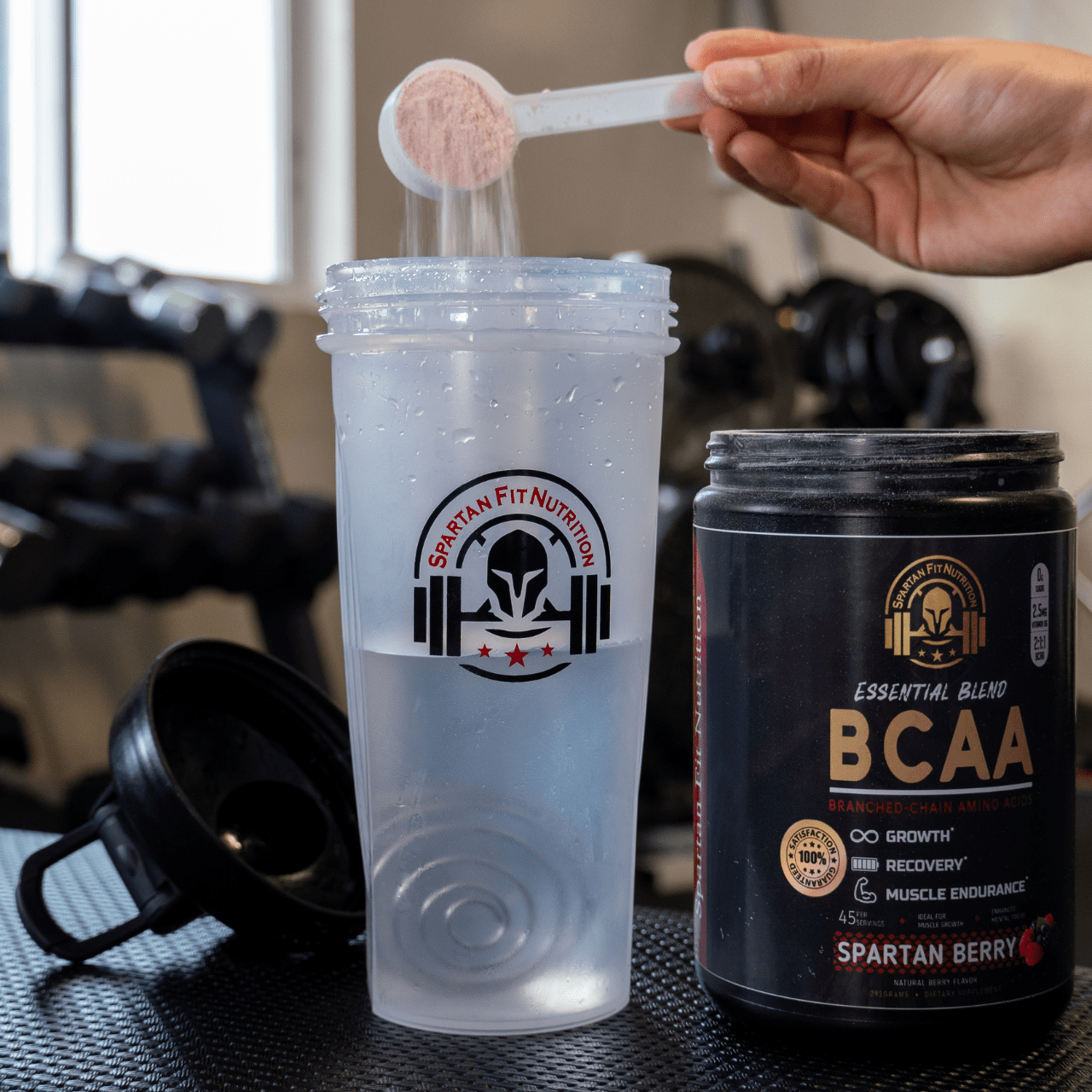 Spartan Fit Nutrition Supplement Essential BCAA's for movement muscle mood and motivation