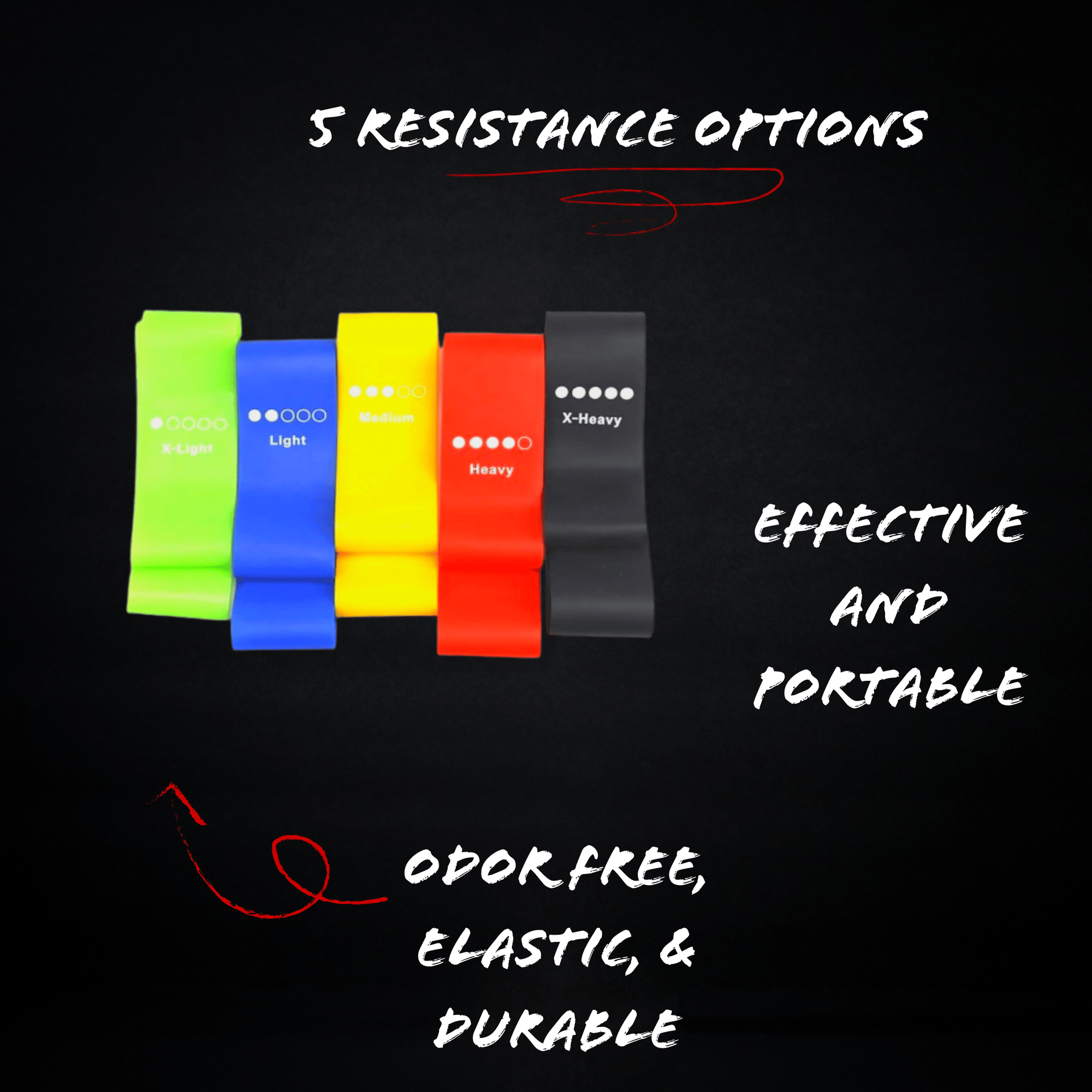 BeSpartanFit Accessories Spartan Fit Resistance Loop Bands | High Quality and Durable Mini Bands for movement muscle mood and motivation